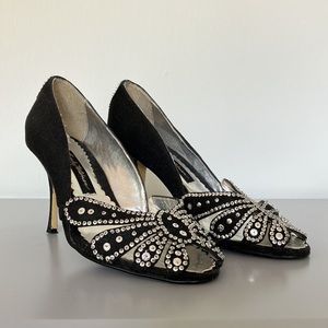 Vintage Beverly Feldman Sequined Heels